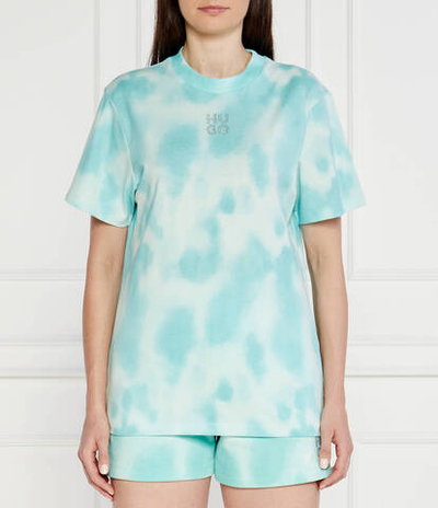 Футболка Vintage HUGO - бирюзовый(50514108)