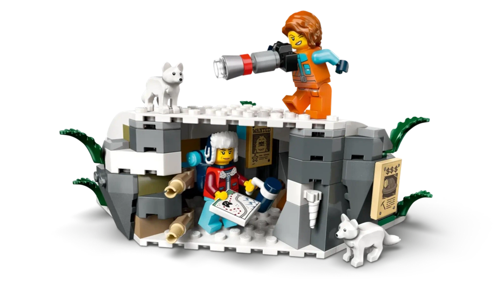 Конструктор LEGO City 60470 Полярный экспресс для исследователей Арктики