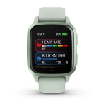 Смарт часы Garmin Venu Sq 2 цвета мяты и безелем мятного цвета
