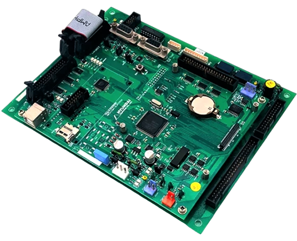 Комплект плат MCU v1.3 / PIO v1.7 / GIO v1.0 HYUNDAI.