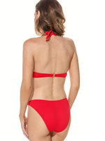 Однотонный раздельный пуш-ап купальник Daiquiri (Размер: B/M) (Цвет: черный)