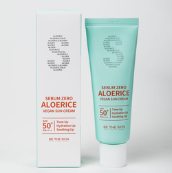 Be The Skin BHA+ Serum Zero Aloerice Vegan Sun Cream сыворотка для лица SPF50+ PA++++ 50мл