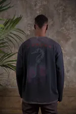 Лонгслив Parfet Seahorse графит