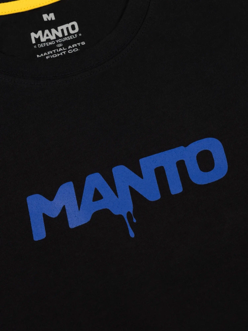 Футболка MANTO DRIP чёрная