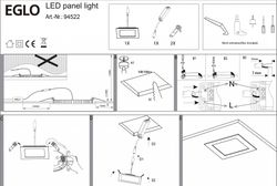 Встраиваемый светильник Eglo Fueva 1 94522