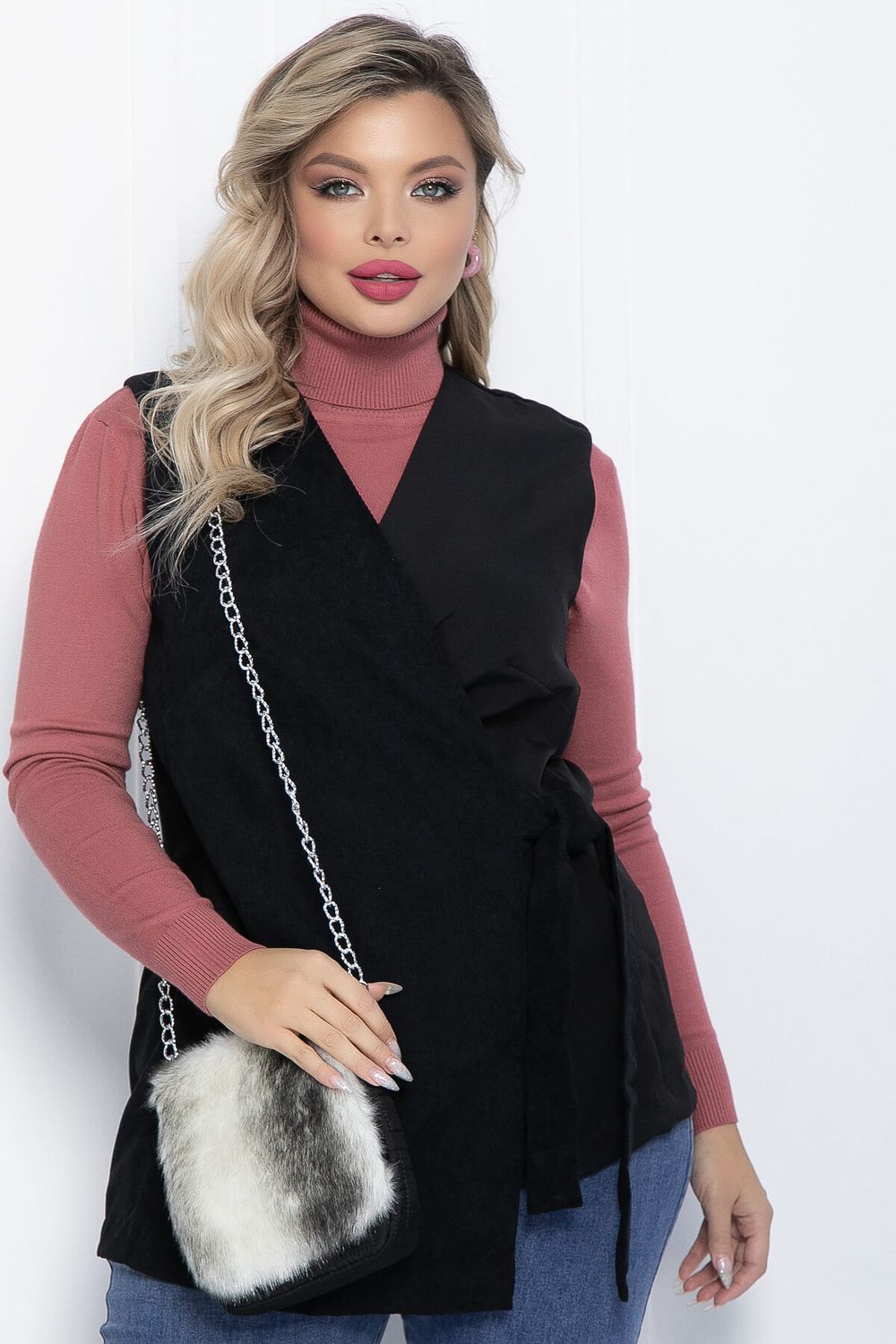 Сумка Тренд (черно-белая) С02 LT Collection