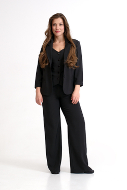 Жакет женский 3736зпб, черный #70Ч043736зпб