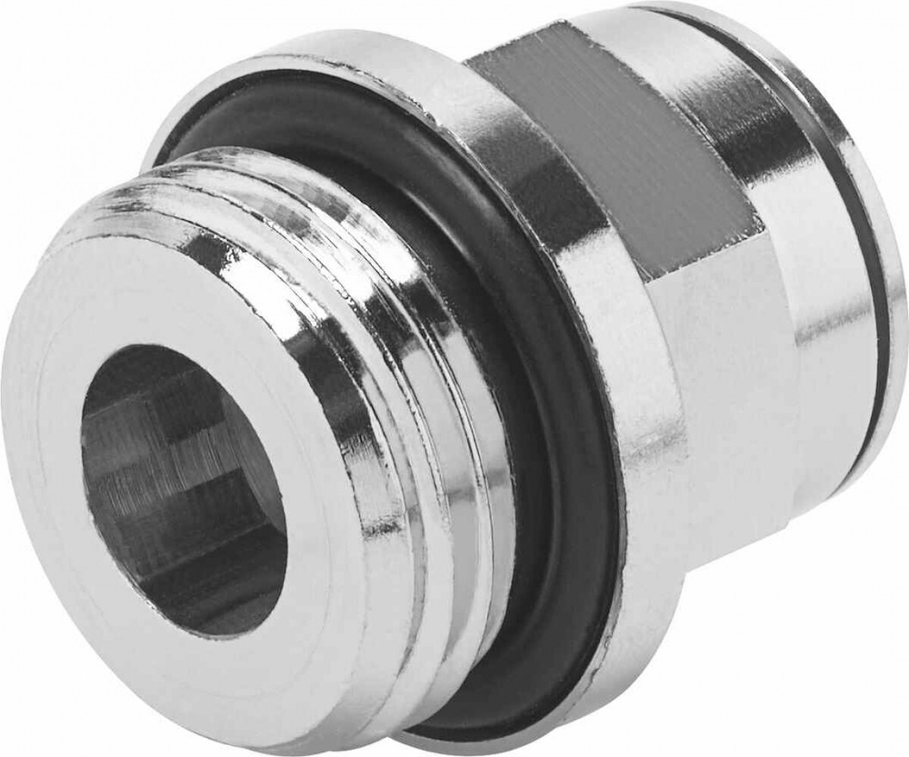 Штуцер цанговый Festo NPQM-D-G12-Q14-P10 (комплект 10 шт)