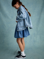 Юбка джинсовая для девочки Next E61-285, Синий