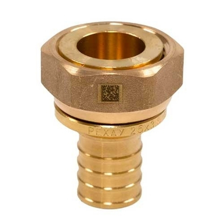 Переходник НГ 16-G1/2" DZR латунь Рехау