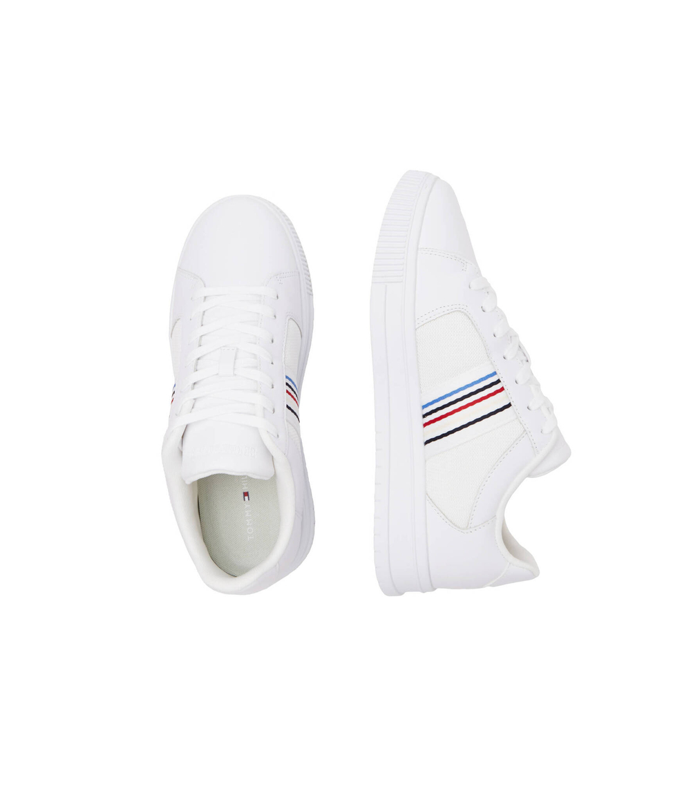 Кожаные кроссовки Tommy Hilfiger - белый(FM0FM05052)