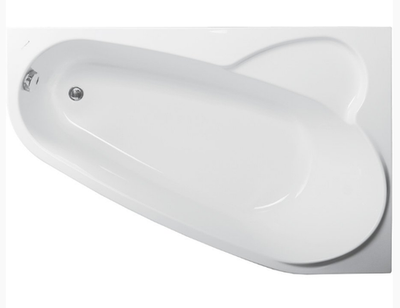 Акриловая ванна VAGNERPLAST SELENA 160x105 Right