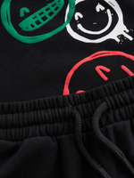 Толстовка с капюшоном и джоггеры в комплекте для мальчика Next N96-367, Черный