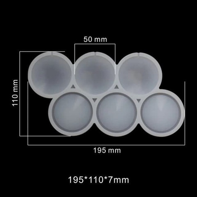 Силиконовая форма для леденцов "Круги 3шт"