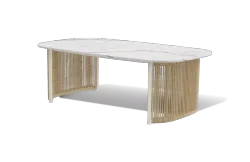 "Мальдивы" лаунж-зона из искусственного ротанга, цвет соломенный