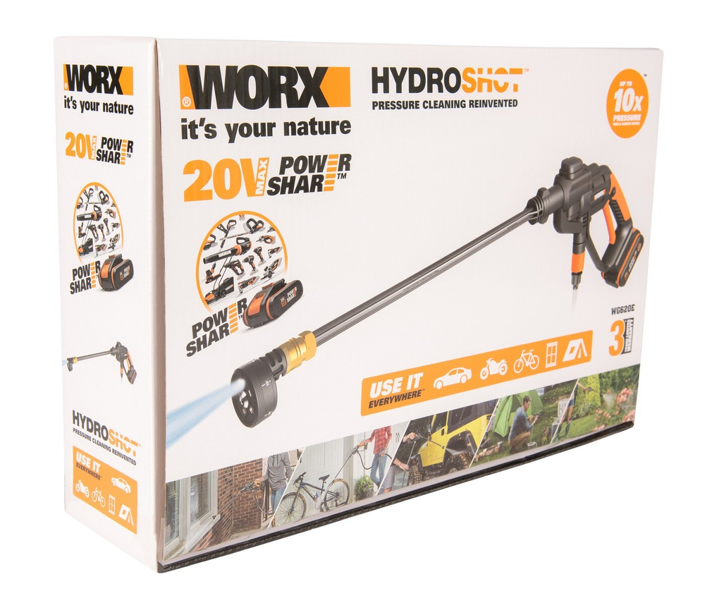 Мойка высокого давления аккумуляторная WORX WG620E