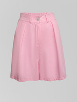 Костюм Agdali brand из шорт и удлиненной жилетки-рубашки с ремнем