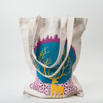 Сумка‑шоппер натуральная светлая (в ассортименте)