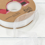 Лента Органза 1,5см х 110м (Белый)