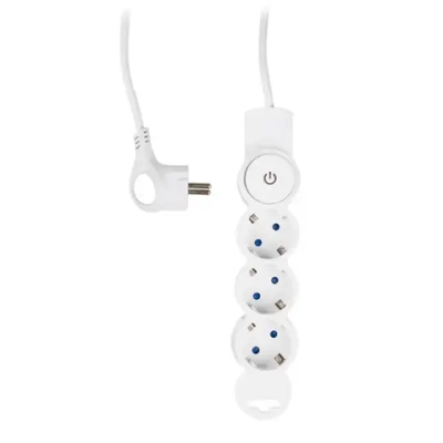 Удлинитель ФАZA с заземлением и выключением 3 гнезда 3 метра FW-03-300