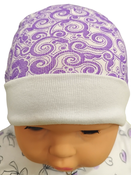 10156 Шапка с манжетом (50-52)