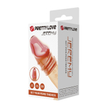 Телесная насадка на пенис Jeremy - 7 см. (Цвет: телесный)