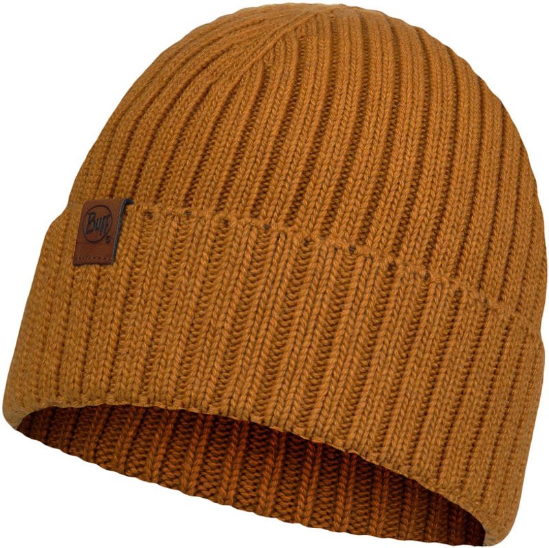 Вязаная шапка Buff Hat Knitted  N-Helle Mustard Фото 2