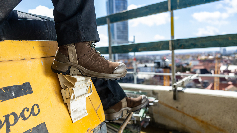 Ботинки Haix  CONNEXIS Safety+ GTX LTR Ws mid/brown