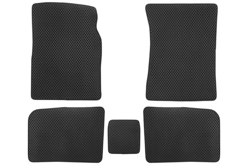 Коврики в салон для EVA LADA (ВАЗ) 2101-2107, 1970-2012 (черная окантовка), 5шт. EVA.B.0505210122110K