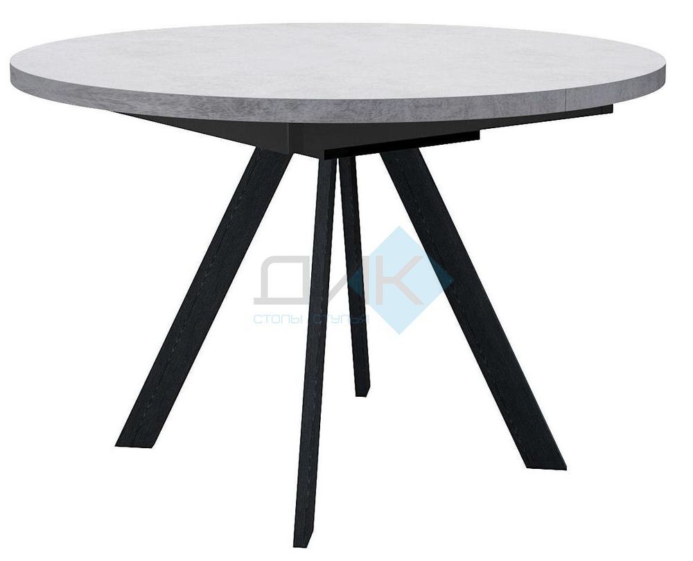 Стол DikLine RD100 опоры чёрные