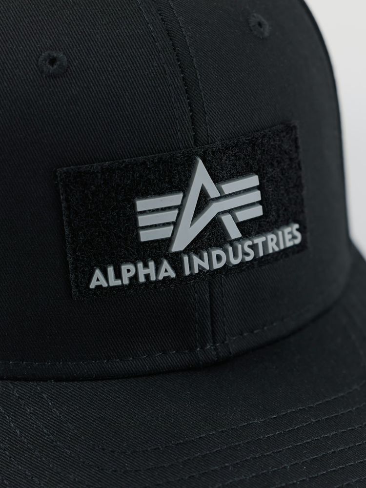Бейсболка Alpha Industries Cap VLC II Black (Черный)