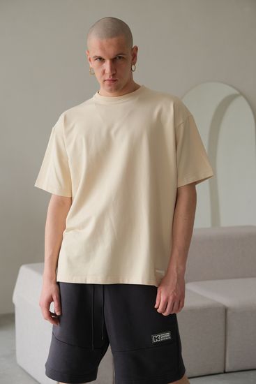 Футболка КУЛЬТУРА OverSize (бежевый)
