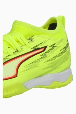 Сороконожки Puma Ultra 6 Match+ LL TT Mid Junior - зеленый