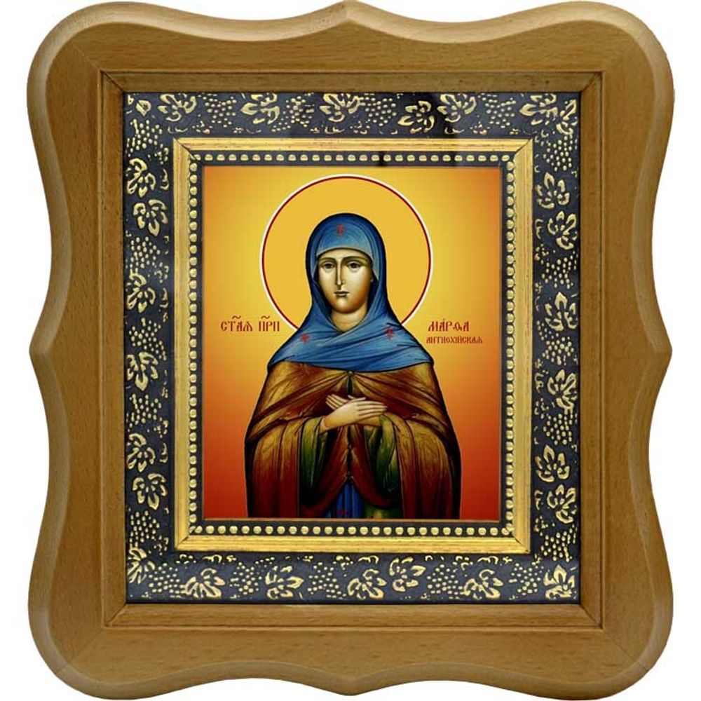 Марфа Антиохийская (Едесская) преподобная. Икона на холсте.