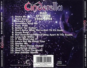 Cinderella / Bad Attitude 1986-1994 (CD)