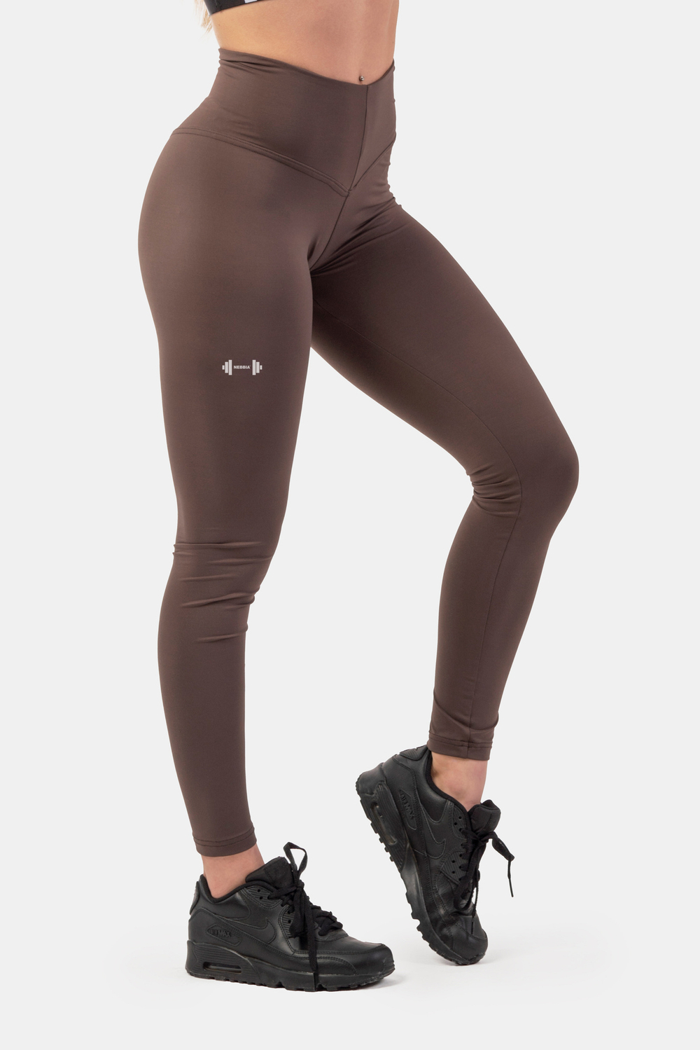 Леггинсы CLASSIC HIGH-WAIST PERFORMANCE LEGGINGS 403 Коричневые