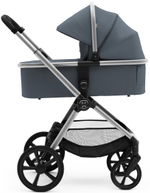 Коляска Agex Life 3 в 1 хромированная рама с автокреслом i-Team ATG080 Grey ALG590 Chrome Grey (Серый)