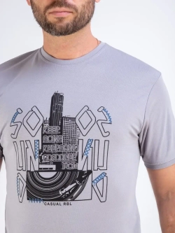 Футболка мужская однотонная Турция