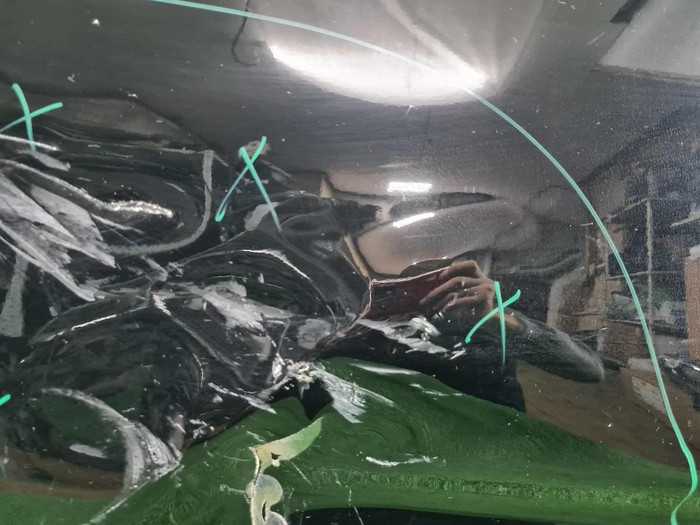 Дверь задняя правая Toyota Land Cruiser 300 (2021-н.в.) (В пленке)