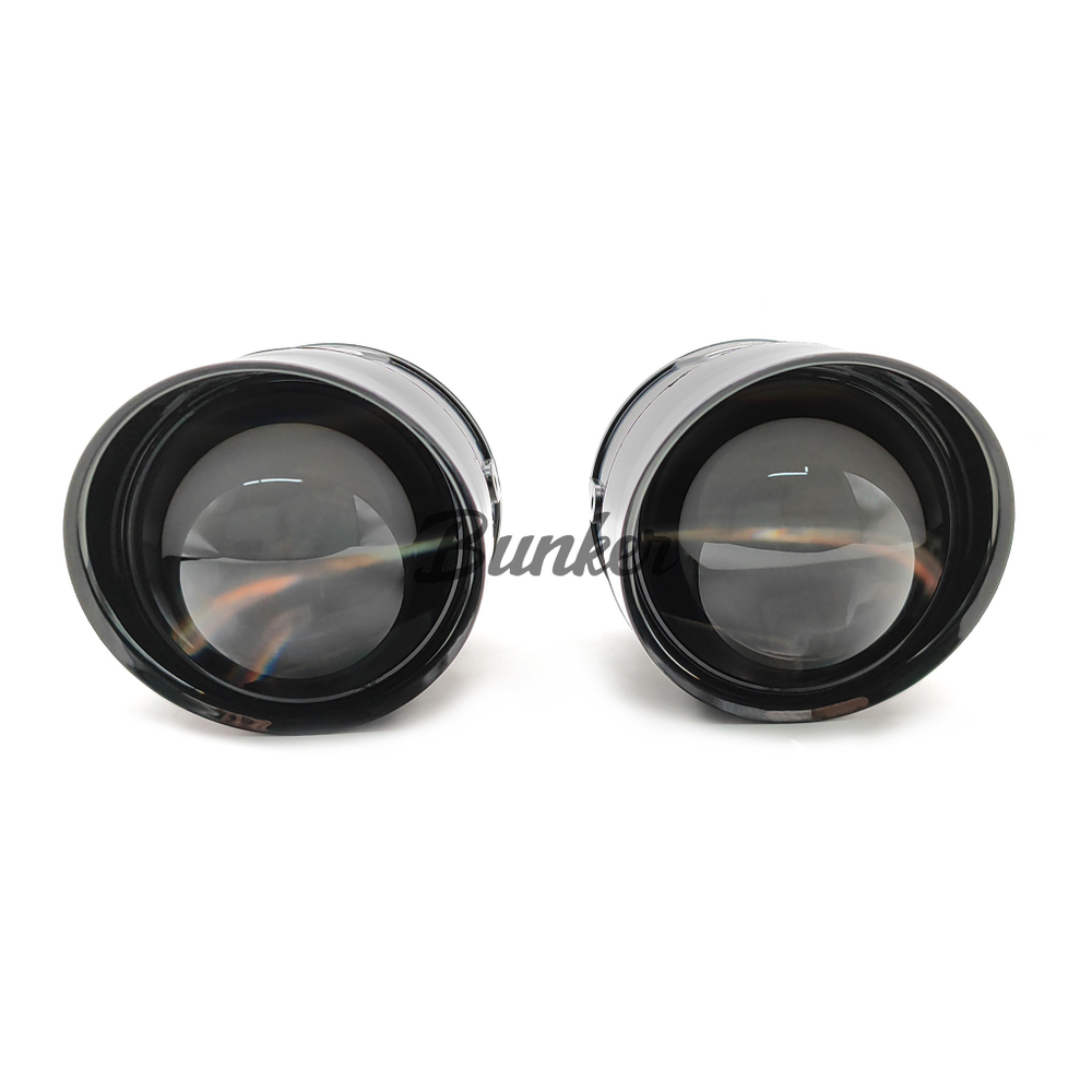 Светодиодные линзы Bi-Led модули для ПТФ Nissan TaKiMi GTR FOG 3.0" 6000K 12V