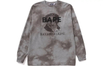 A Bathing Ape Tie Dye Bathing Ape L S Tee