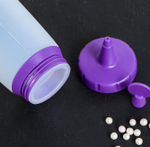 Ёмкость силиконовая для крема и айсинга, 2 насадки, 5,5/17 см