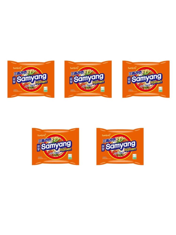 Лапша Samyang Ramen Original 120 г 5 шт