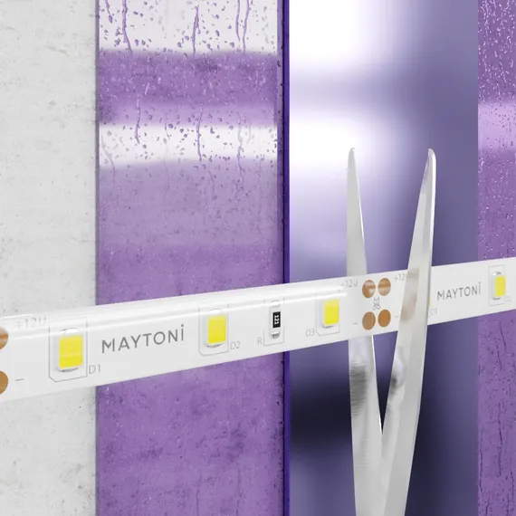 Светодиодная лента 12В 2835 7,2Вт/м 6000K 5м IP65 Led Strip 20006