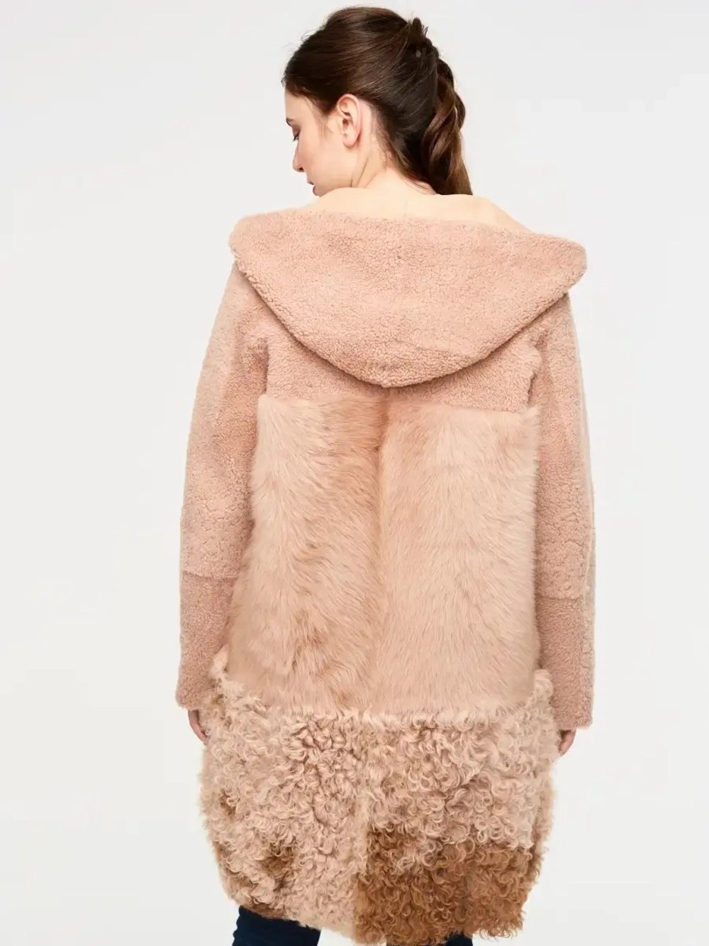 шуба женская натуральная овчина Турция