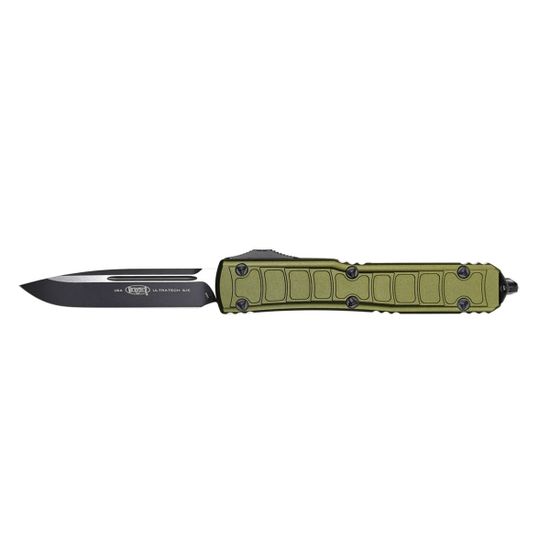 Автоматический нож Microtech Ultratech 121II-1ODS c клинком из стали M390 / 204P / ELMAX, рукоять алюминий