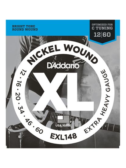 Струны для электрогитары 12-60 D'ADDARIO EXL148