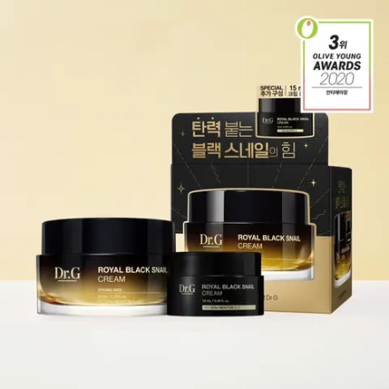 Dr.G Royal Black Snail Cream Антивозрастной крем с муцином черной улитки