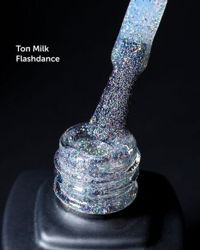 Milk Top Flashdance Светоотражающий топ с хлопьями,  9мл