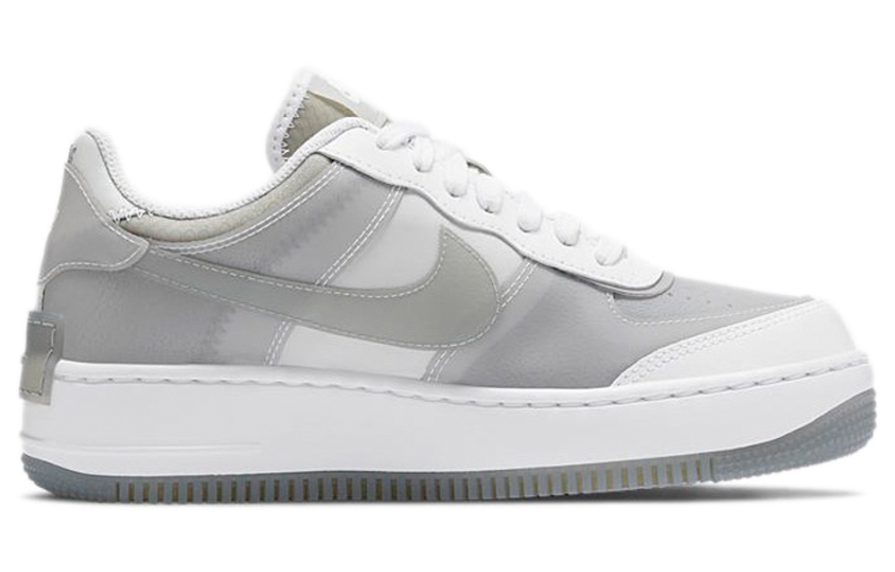 Кроссовки Nike Air Force 1 Shadow Particle Grey (Женская размерная сетка)